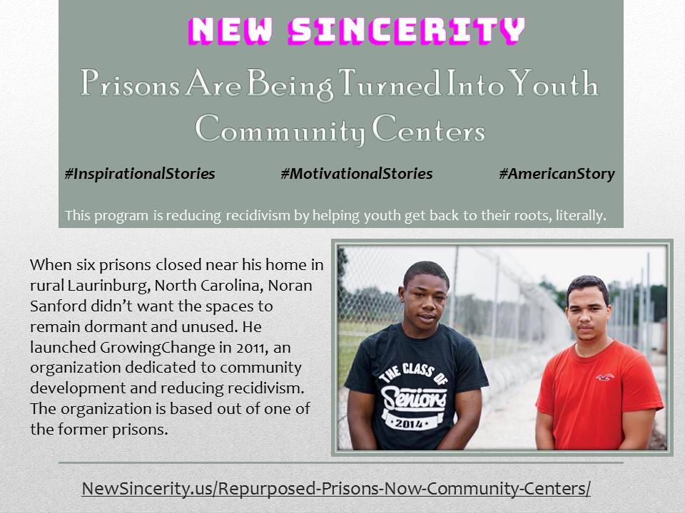 Prisons Are Being Turned Into Youth Community Centers - New Sincerity